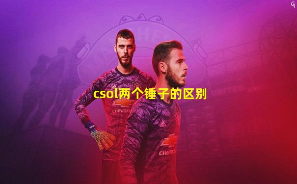 csol两个锤子的区别