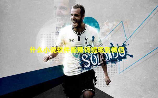 什么小说软件能赚钱提现到微信