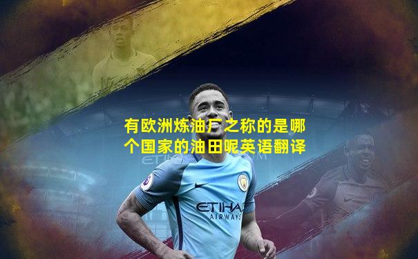 有欧洲炼油厂之称的是哪个国家的油田呢英语翻译