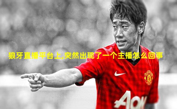 狼牙直播平台上,突然出现了一个主播怎么回事