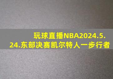 玩球直播NBA2024.5.24.东部决赛凯尔特人一步行者