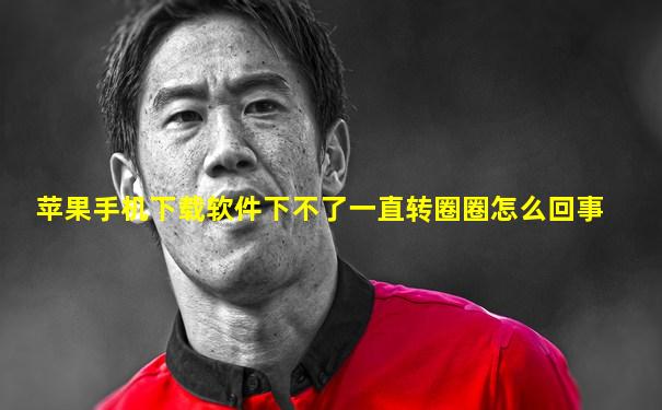 苹果手机下载软件下不了一直转圈圈怎么回事