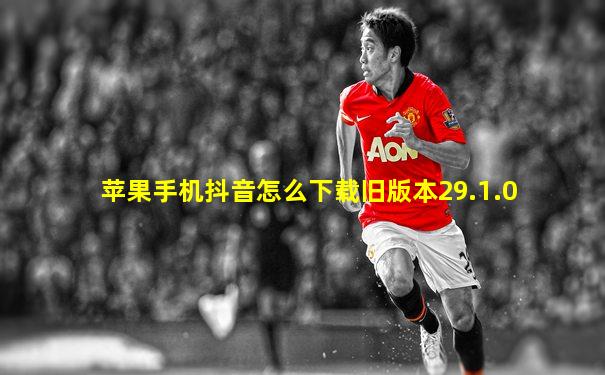苹果手机抖音怎么下载旧版本29.1.0