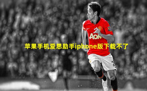 苹果手机爱思助手iphone版下载不了