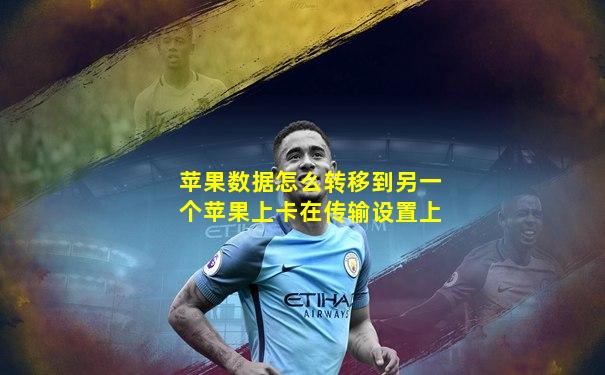 苹果数据怎么转移到另一个苹果上卡在传输设置上
