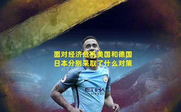 面对经济危机美国和德国日本分别采取了什么对策